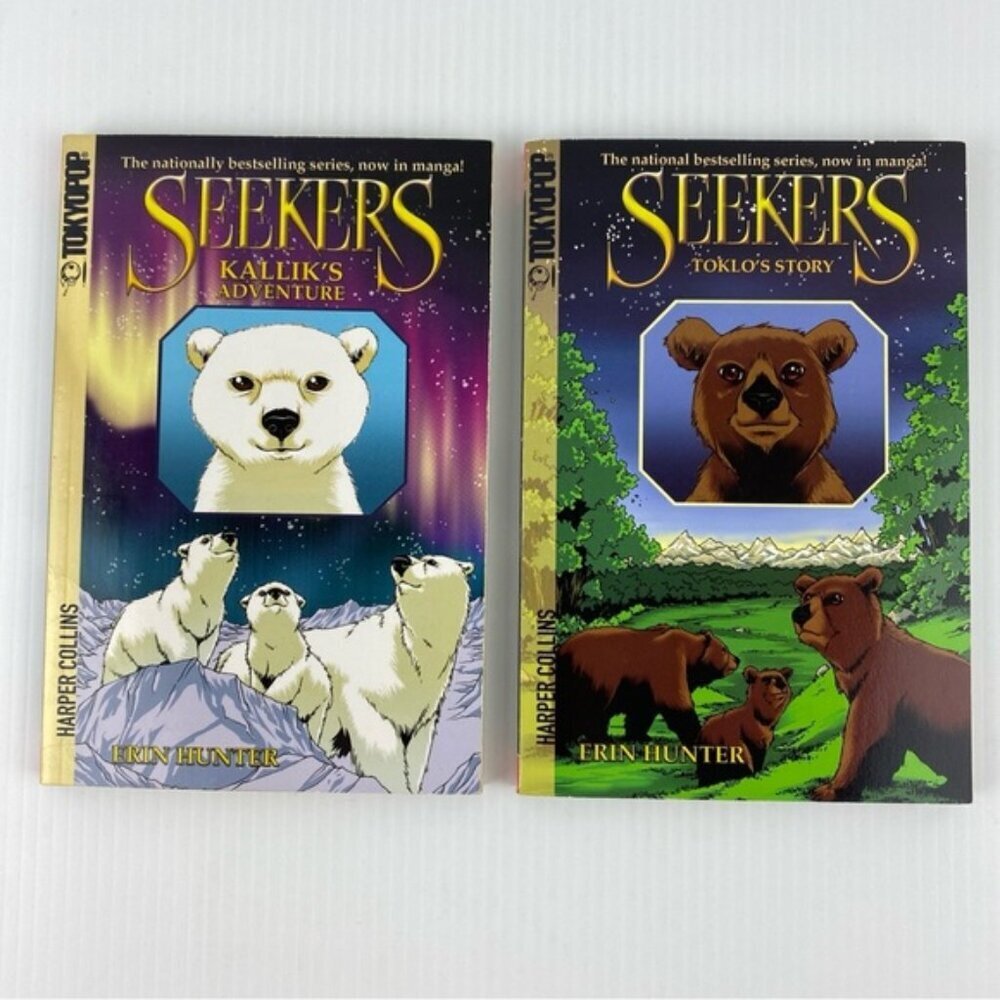 Seekers 2 Lot Graphic Novels Manga